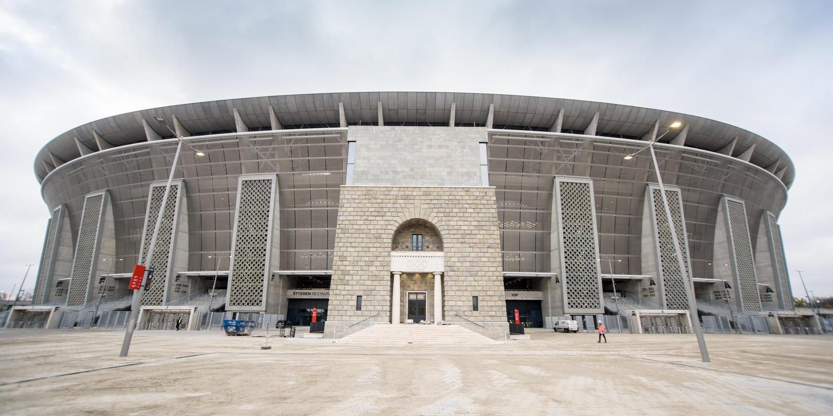 A Puskás Aréna épülete