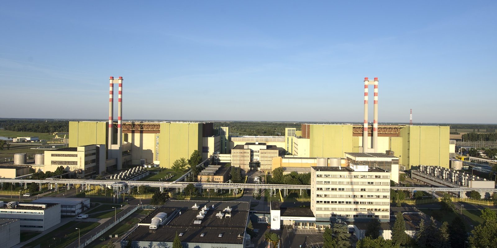 A Paksi Atomerőmű épületegyüttese