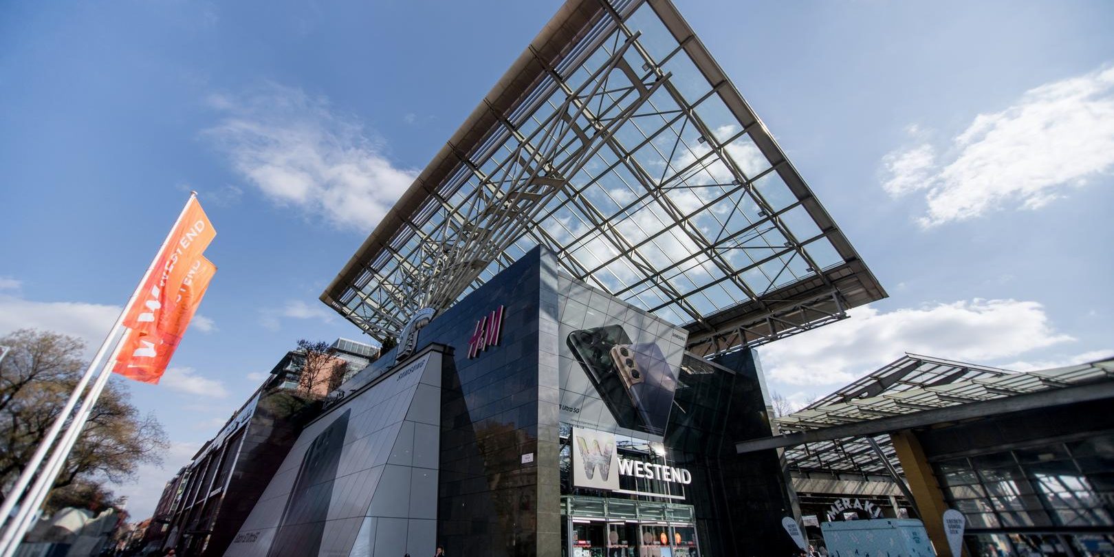 A Westend City Center főbejárata