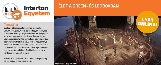 A IX. INTERTON Egyetemen bemutatjuk: Élet a green- és ledboxban (CSAK ONLINE!)