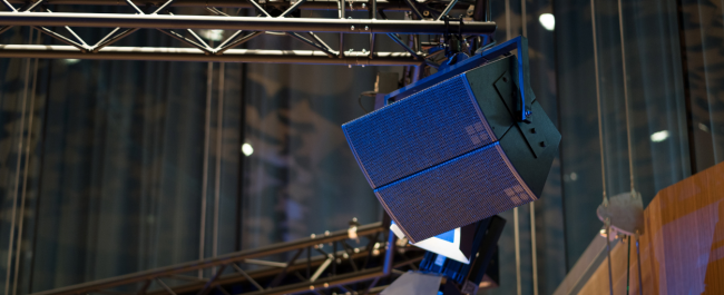 Magyar Zene Háza előadóterem hangrendszere